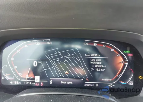 2021 BMW X7 xDrive40I z USA, uszkodzony, nr VIN 5UXCW2C01M9E52853